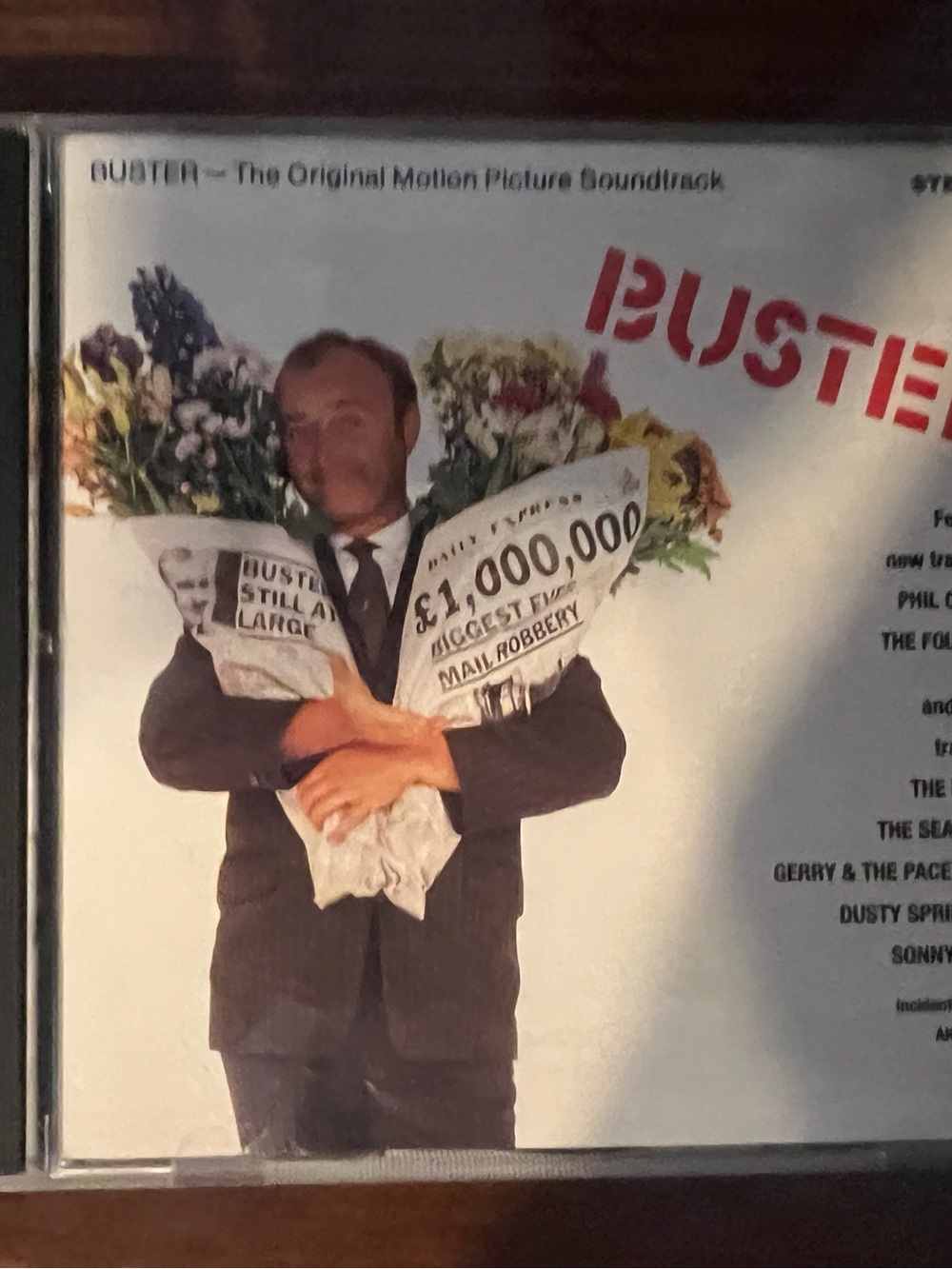 Buster Original Motion Picture Soundtrack CD (1988) 🎬